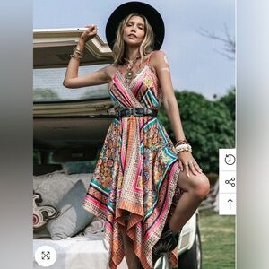 Tangerine brand Cami hanky dress